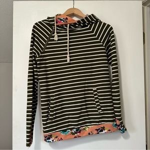 Ampersand Double hoodie, size small